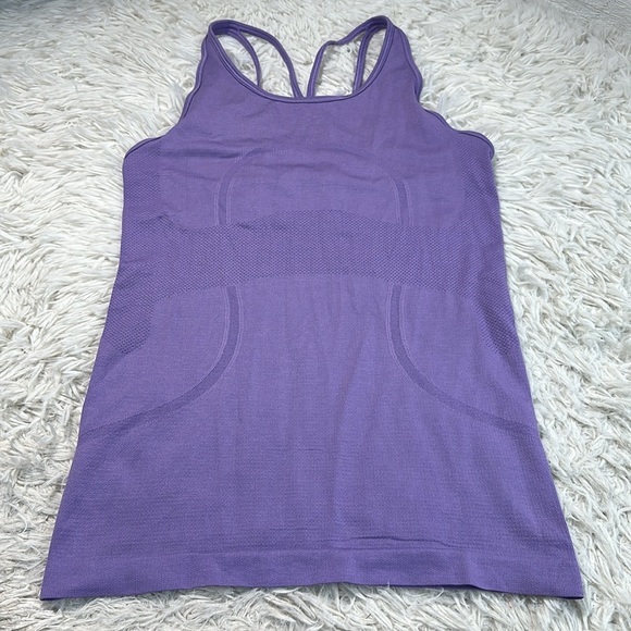 lululemon athletica Tops - Lululemon Swiftly Tech Strappy Tank Enchanted Iris / Enchanted Iris